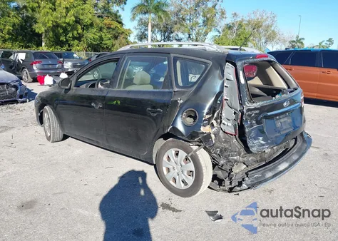 2011 Hyundai Elantra Touring Gls from USA, damaged, VIN KMHDC8AE6BU106137